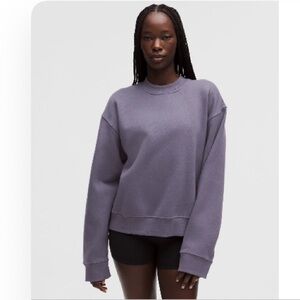 Lululemon Athletica Purple Crew Sweatshirt